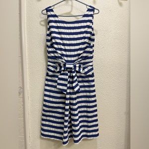 Kate Spade Striped Bow Dress